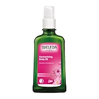 Weleda Pampering Wild Rose Body and Beauty Oil, 3.4 Fluid Ounce, Plant Rich Body and Beauty Oil with Wild Rose, Sweet Almond and Jojoba Oils