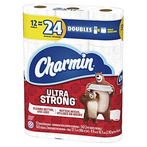 Charmin Ultra Strong Toilet Paper 12 Double Roll