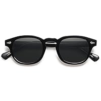 SOJOS Retro Small Round Sunglasses for Men Women Trendy Circle Style UV400 Lenses Unisex Sun Glasses SJ2251