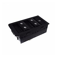 Black Power Window Control Master Switch 92111628 Compatible with Holden Commodore Vy Vz Ss Ute 4 Buttons13 pins 2002 2003 2004-2006