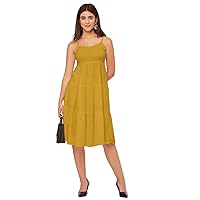 Sweetheart Neck Sleeveless Solid Rayon Dress - Cocktail Party Dress