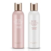 GELLÉ FRÈRES Rose Body Wash & Body Lotion Nourishing Hydrating Shower Gel Body Moisturizer Gentle Repairing For All Skin Types, Rose 6.7 Fl Oz