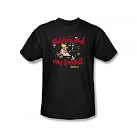 Goblins Took My Brother Slim Fit Adult T-Shirt In Black