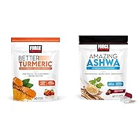 Better Turmeric Joint Support Supplement for Extra Strength Joint Health & Amazing Ashwa for Stress Relief, Memory, Focus, and Immune Support Health
