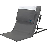 Electric Lifting Backrest for Bed by Mobi-Back, Medical Back Pillow with Electric Pump System, Electric Lifting Bed Backrest, Used by Pregnant Women, Elderly for Sit-Up in Bed – 2nd Gen Version