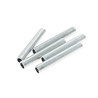 Othmro 10Pcs M10 Lamp Tube Joints Zinc Plated Lamp Pipe Nipple 2.36in Length 0.03in Pitch All Threaded Galvanized Lamp Tube Joints Tube Connector Lighting Accessories for Home Office Lamp Repairs