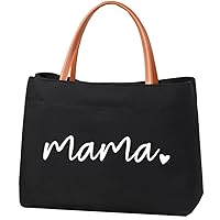 Mom Mama Bag Mother Gifts Momlife Tote for Hospital, Shopping, Beach, Travel