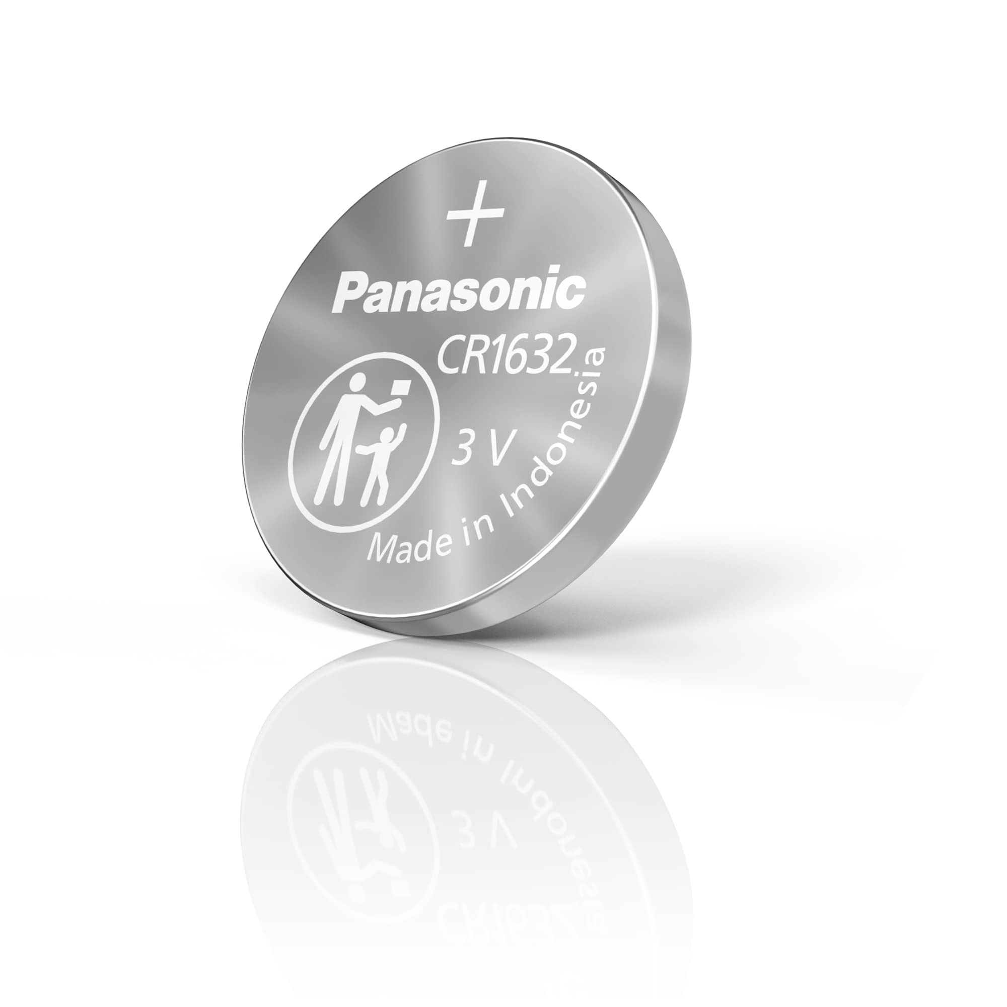 Panasonic CR1632-4 CR1632 3V Lithium Coin Battery (Pack of 4)