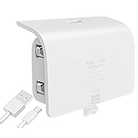 Controller Battery Pack Compatible with Xbox Series S/X, 1400 mAh Rechargeable Battery Pack Fast Charging for Xbox Charging Accessories Kit with 8.2ft Charge Cable