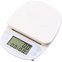 Digital Kitchen Scales Multifunction Kitchen Scales, Accuracy 0.1g Electronic Cooking Set Of Scales For Home Kitchen G Units For Conversion Slim Design Kitchen essentials (Color : White)