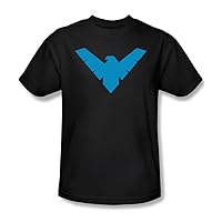 Batman Men's Nightwing Symbol T-Shirt Black