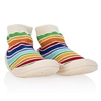 Nuby Baby Stripe, Rainbow, Large