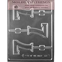 Number Seven 7th chocolate candy mold 7th Birthday Chocolate candy mold With Copywrited molding Instructions