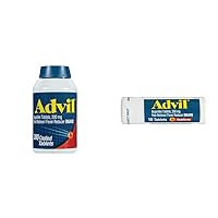 Advil 200mg Ibuprofen Pain Reliever 300 Tablet & 10 Tablet Fever Reducer Medicine for Headache, Backache, Menstrual & Joint Pain Relief