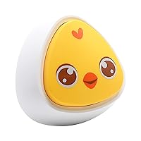 Kids Touch High Jump Counter With Voice Broadcast and Baby Growth Chart ,Kids Jump Trainer Jump Training Equipment, Touch Vertical Jump for Children Exercise Parent Child Interactive Toy (Chick)