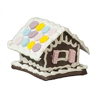 Dollhouse Gingerbread House Christmas Dining Room Accessory