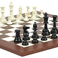 Hudson Street Staunton Tournament Chessmen with Two Extra Queens & Astor Place Chess Board from Spain