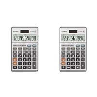Casio Inc. JF-100BM Standard Function Calculator,Multicolor (Pack of 2)