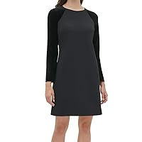 Tommy Hilfiger Womens Solid A-Line Dress