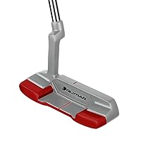 Golf F1 Silver/Red Blade Putter New