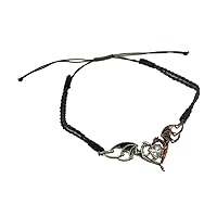 ANNE STOKES Drachenherz – Hengeband für glückliche Beziehungen – verstellbar zur Verwendung als Halskette, Halsband, Tiara, Strumpfband etc.