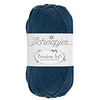 Scheepjes Yarn - Bamboo Soft, 50 g / 1.75 oz (253 - Blue Opal)