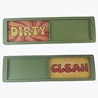 Funny Kitchen Gadgets Clean and Dirty Sign for Dishwasher, Retro Kitchen Accessories, Funny Clean Dirty Magnet for Dishwasher Clean Dirty Sign, Gadgets for Kitchen, Dishwasher Magnet Clean Dirty Sign