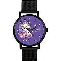 Magical Unicorn Watch Ladies 38mm Case 3atm Water Resistant Custom Designed Quartz Movement Luxury Fashionable