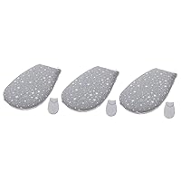 3pcs Ironing Board Mini Iron Steamer Pot Iron for Clothes Japanese Clothes Anti Steam Mitt Protective Gloves Clothing Ironing Glove Steaming Supplies Ironing Gloves