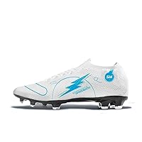 Men's Women's Soccer Shoes Spikes Football Shoes Grass Training Shoes Outdoor Football Boots Unisex Blue 39-45