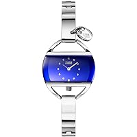 STORM Temptress Charm Women's Watch with Unique Curved dial, Heart Charm and easilink Fastening