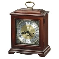 Howard Miller Eagle Wall Clock 547-671 – Black Case with Crystal Glass, Automatically Resets/Adjusts to Daylight Savings, Atomic Radio Control Movement