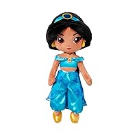 Disney Jasmine Plush Doll, Aladdin, Princess, Official Store, Adorable Soft Toy Plushies and Gifts, Perfect Present for Kids, Medium 14 Inches, Age 0+