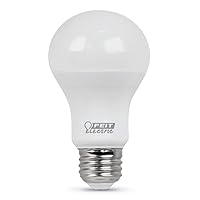 LED Light Bulbs, A19 60W Equivalent, Non Dimmable, 800 Lumens, A19 LED Light Bulbs, E26 Base, 4100k Cool White, A19 LED Bulbs, 10 Year Lifetime, 1 Pack, A800/841/10KLED