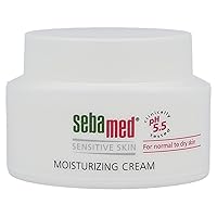 Moisturizing Face Cream for Sensitive Skin Antioxidant pH 5.5 Vitamin E Hypoallergenic 2.6 Fluid Ounces (75mL) Ultra Hydrating Dermatologist Recommended Moisturizer (Pack of 3)
