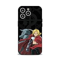 Fullmetal Manga Alchеmist 018 Case for iPhone 13 Pro Case,Japanese Comics Print Pattern Phone Cases for Anime Fans,Silicone Shockproof Protective Cover for iPhone 13 Pro Black
