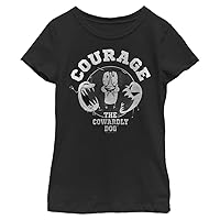 Courage the Cowardly Dog Men's Courage Badge T-Shirt