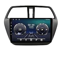 Android 13 Car Stereo in-Dash Radio for Suzuki SX4 S-Cross 2013-2017 GPS Navigation 9'' Head Unit MP5 Multimedia Player Video Receiver with WiFi Carplay (DTF WiFi+4G (6+128GB))