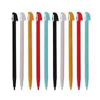 10Pcs Stylish Color Touch Stylus Pen Compatible for Wii U WIIU Gamepad Console