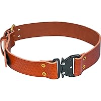 Klein Tools 5826M Leather Tool Belt with Quick-Release Buckle, 28-Inch to 36-Inch Waists, Medium