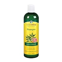TheraNeem Gentle Therap Shampoo | Soothing Formula w/Organic Neem Oil | All Hair Types & Sensitive Scalp, Vegan | 12oz