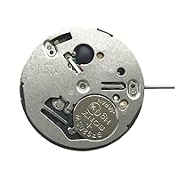 1 PCS 25.6MM Diameter 11½ ‴ 3 Hands/Pins/Needles Date @ 3 Quartz Watch Movement Replacement Accessories for ISA 2331/103 Without Battery Watch Accessory