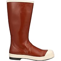 Tingley Pylon MB921B Neoprene Steel Toe Boot, 16-Inch Height, Mens 6 / Womens 8, Brick Red Upper - Brown Sole