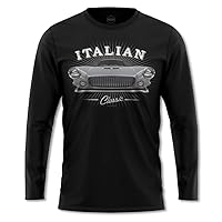 Men's 1959 Spyder Italian Classic Car Long Sleeve Shirt