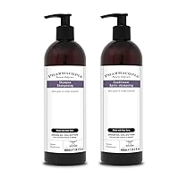 Hotel Argan Oil Shampoo & Conditioner Bundle – Hydrating Aromatherapy Hair Care - Plant Based & Organic Ingredients – Vegan, Cruelty Free, No Parabens or Sulfates, Set of 2 16.2oz Bottles