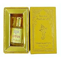 Natural Perfume Lotus Fragrance 100% Pure Natural Oil 10ml Made in india(Roller Bottle)