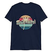 The Sunshine T-Shirt Graphic Tees Letter Printed Loose Casual Summer Funny Tops Navy