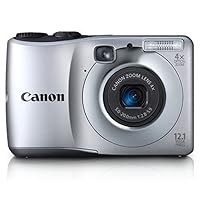 Canon Powershot A1200 12.1 MP Digital Camera with 4x Optical Zoom (Silver) (OLD MODEL)
