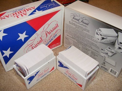 Trivial Pursuit All American Edition Trivia Card Set by Parker Brothers