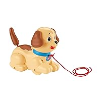 Fisher-Price Lil' Snoopy, Pull-Along Toy Dog for Walking Infants and Toddlers Ages 12 Months and Older